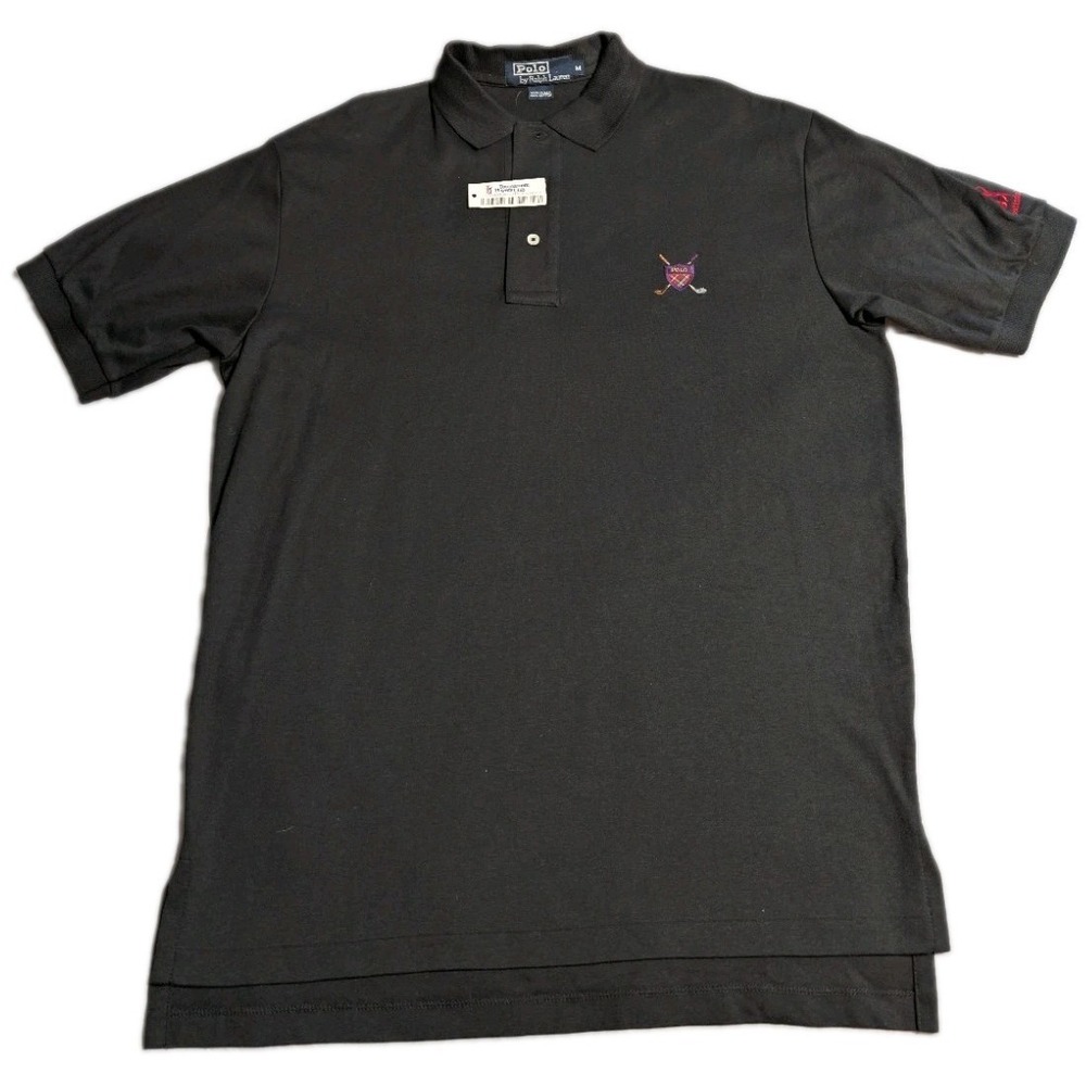 Polo Ralph Lauren TPC Scottsdale Golf Polo Shirt USA Black NWOT Men's M